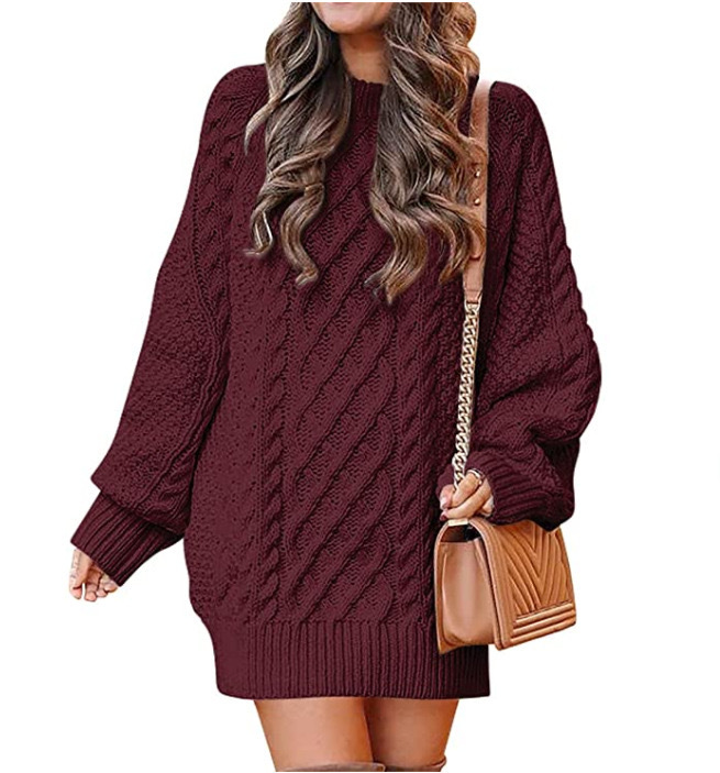 Thick Knit Mini Jumper Dress