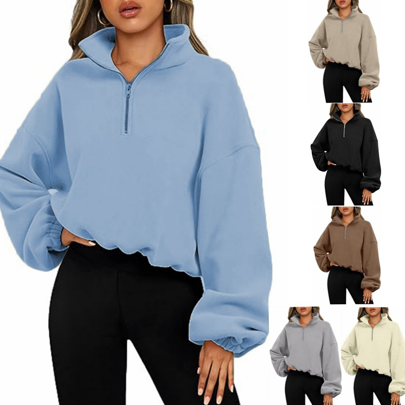 Soft Style 1/2 Zip Sweatshirt