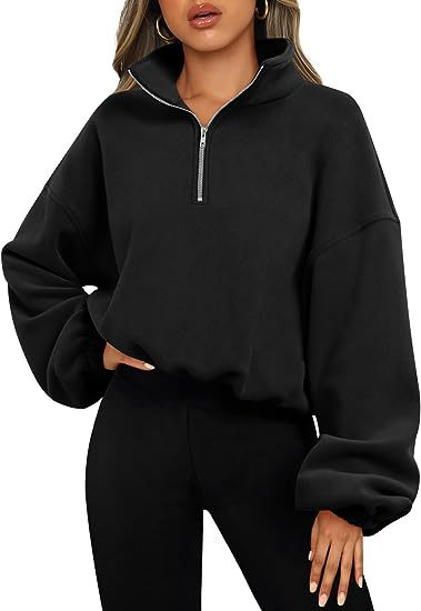 Soft Style 1/2 Zip Sweatshirt