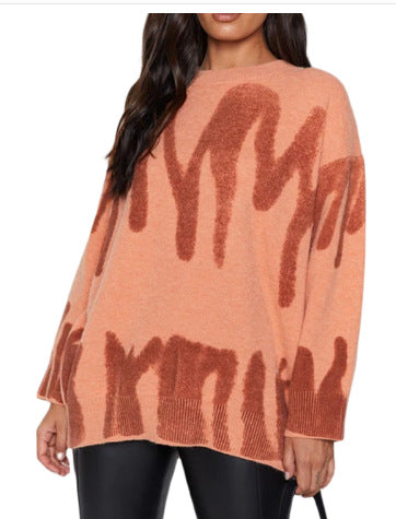Paint Spill Cosy Jumper