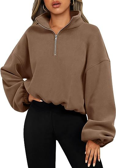 Soft Style 1/2 Zip Sweatshirt