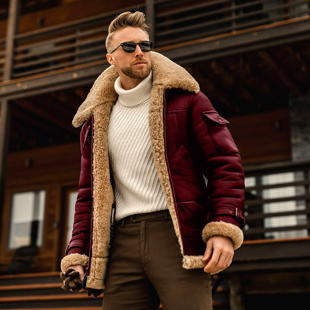 Mens Aviator Jacket