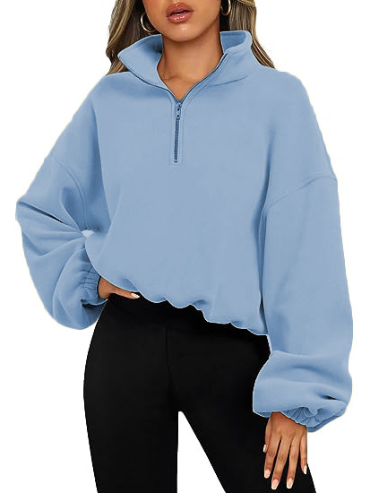 Soft Style 1/2 Zip Sweatshirt