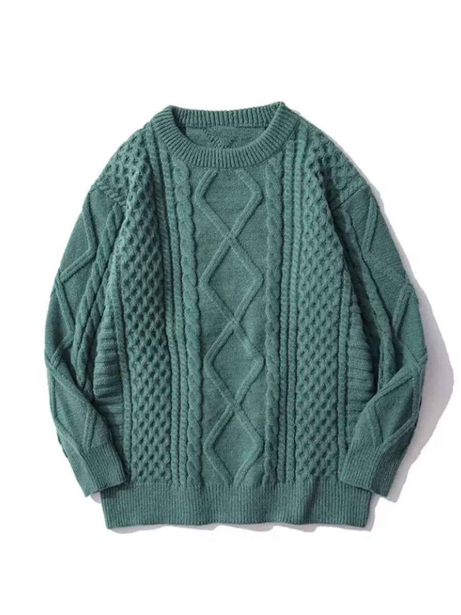 Soft Knit Pattered Jumper