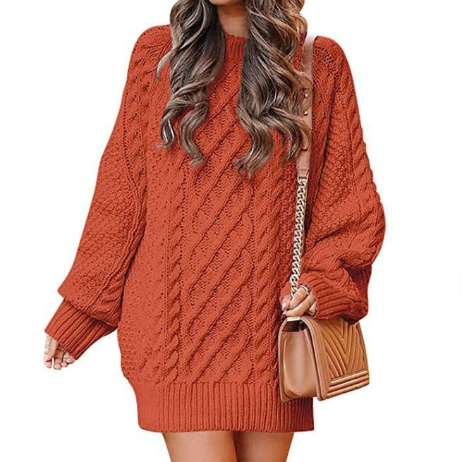 Thick Knit Mini Jumper Dress