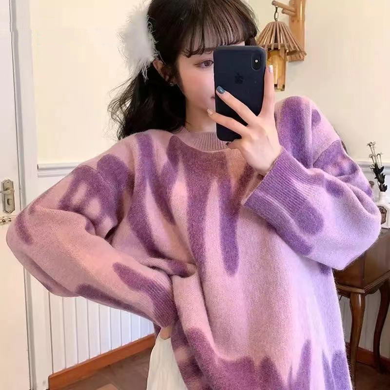 Paint Spill Cosy Jumper