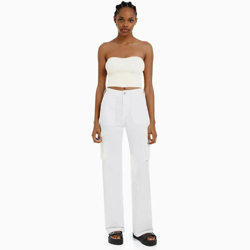 Cargo Straight Leg Jean