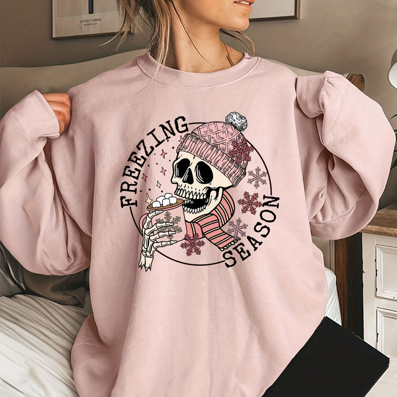 Christmas Print Sweatshirt