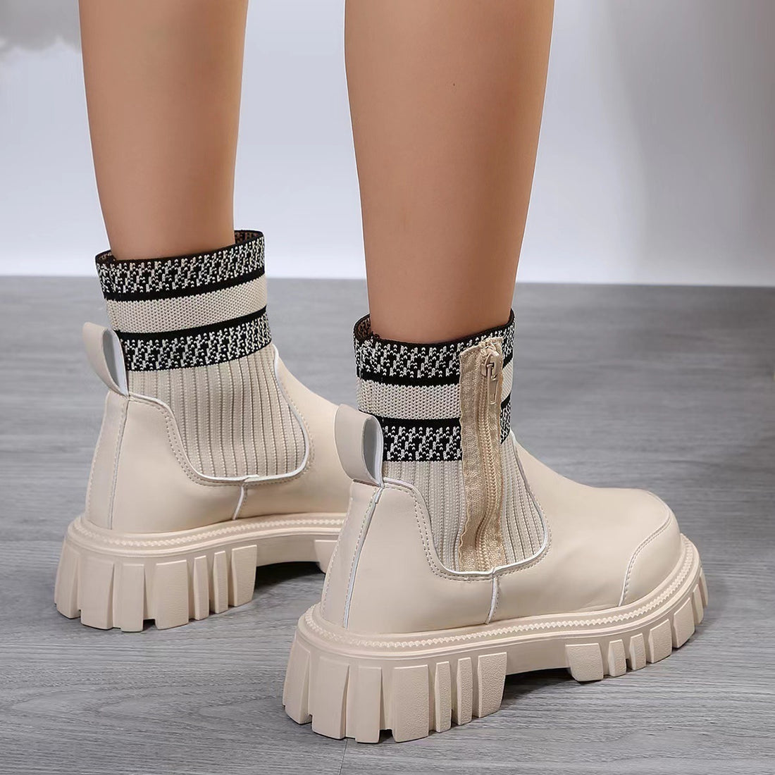 Chunky Sock Boot