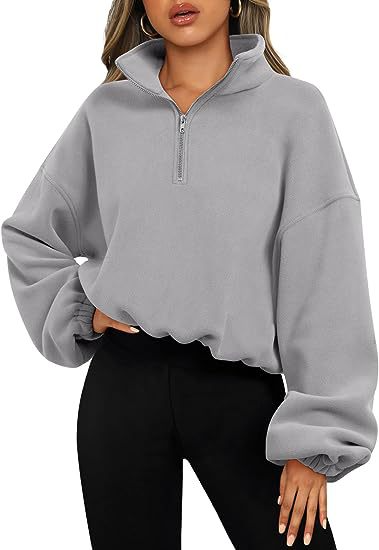 Soft Style 1/2 Zip Sweatshirt