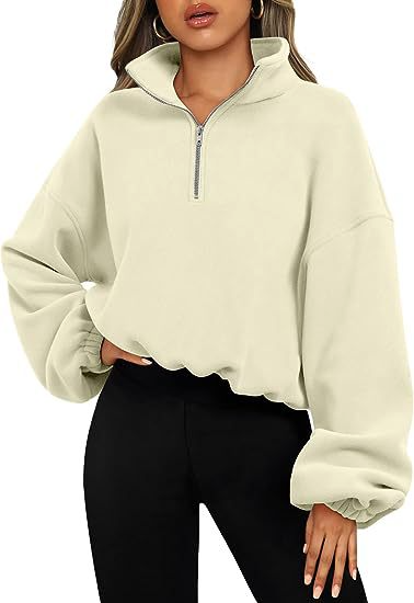 Soft Style 1/2 Zip Sweatshirt