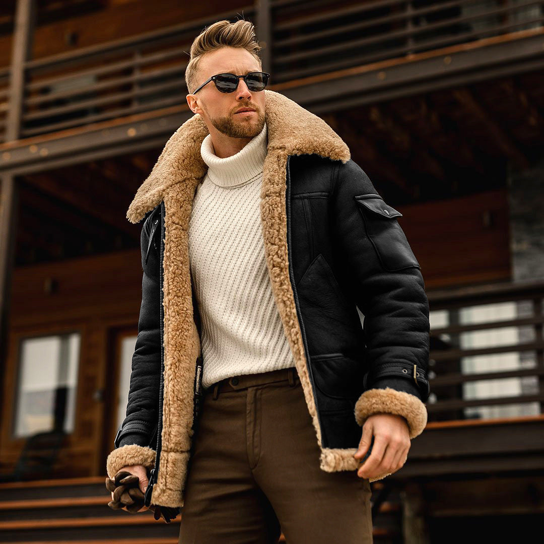 Mens Aviator Jacket