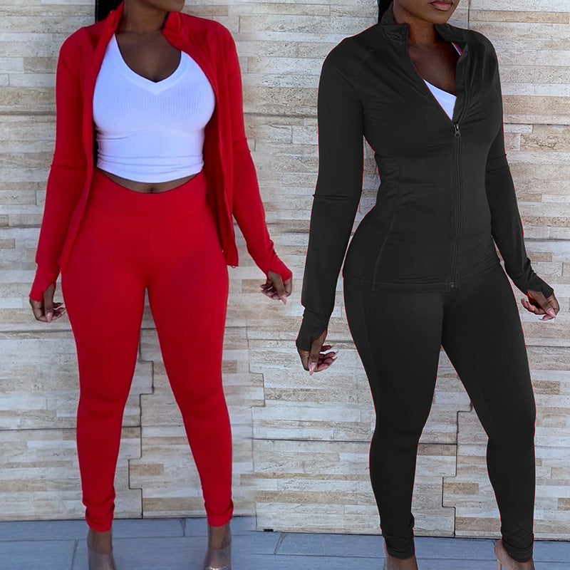 Leggings and Jacket Set