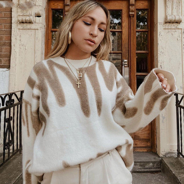 Paint Spill Cosy Jumper