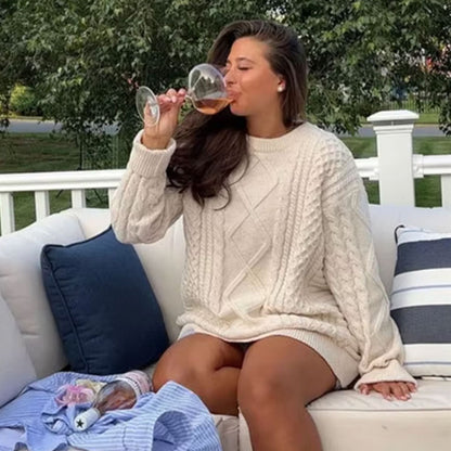Soft Knit Pattered Jumper