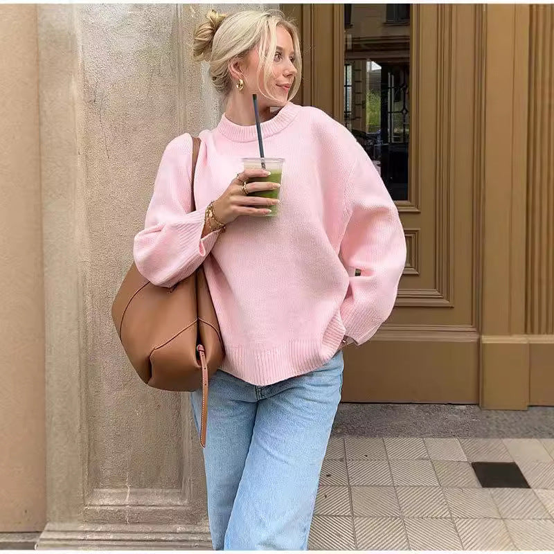 Crew Neck Oversize Jumper