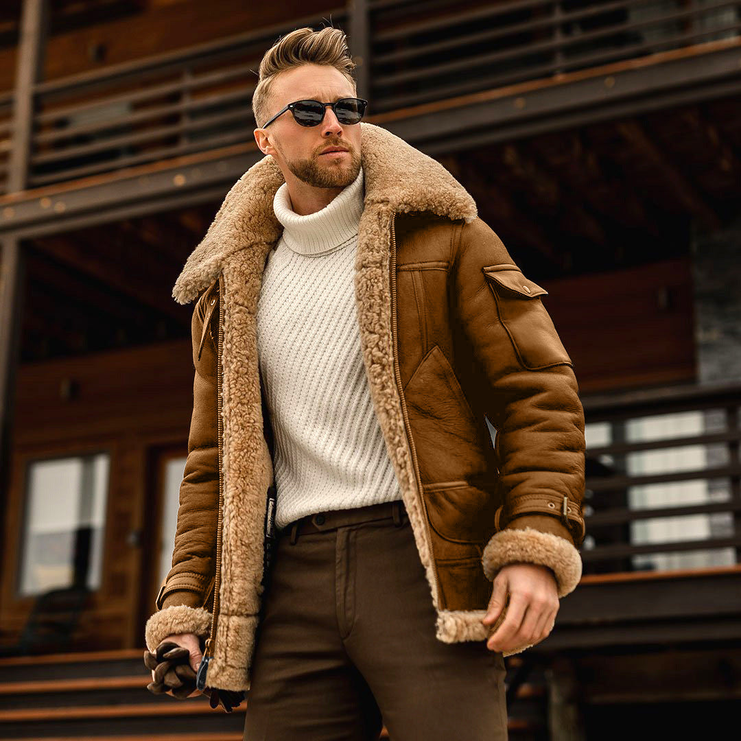 Mens Aviator Jacket