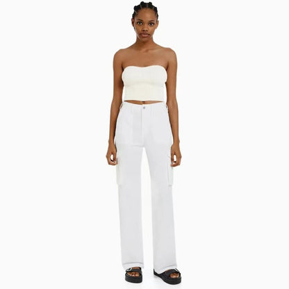 Cargo Straight Leg Jean