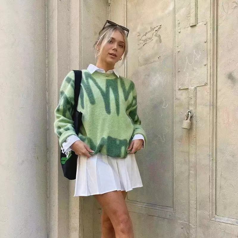Paint Spill Cosy Jumper